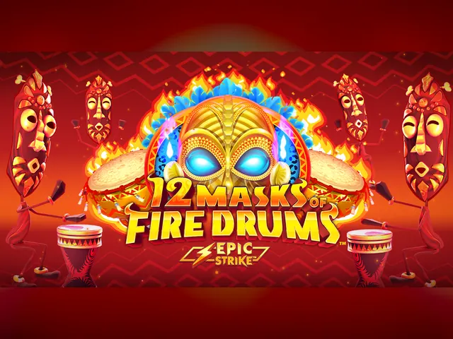 12 Masks of Fire Drums slot oyunu