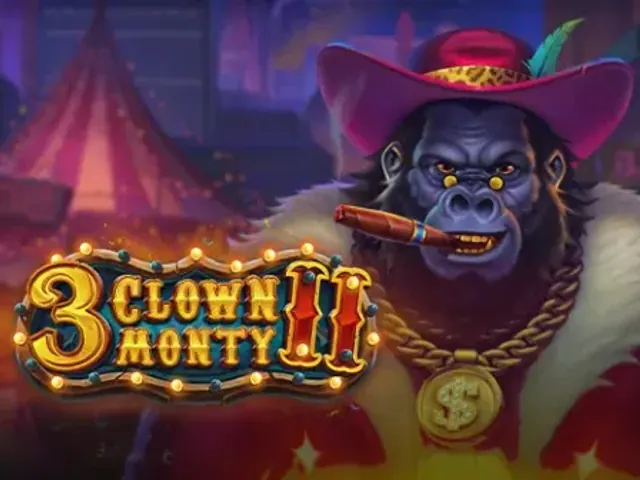3 Clown Monty II slot oyunu