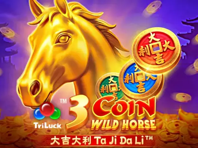 3 Coin Wild Horse slot oyunu