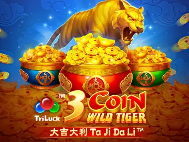 3 Coin Wild Tiger slot oyunu