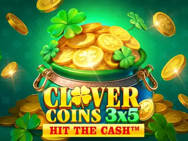 Clover Coins 3x5 slot oyunu
