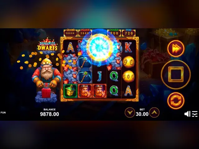 Dynamite Dwarfs slot oyunu
