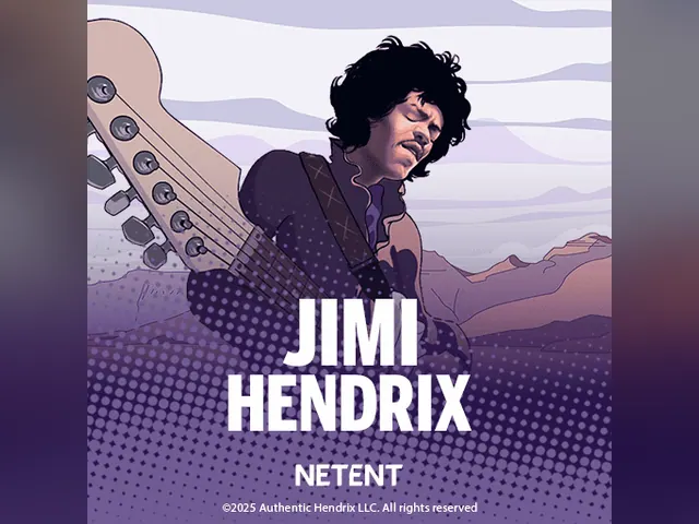 Jimi Hendrix Online slot oyunu