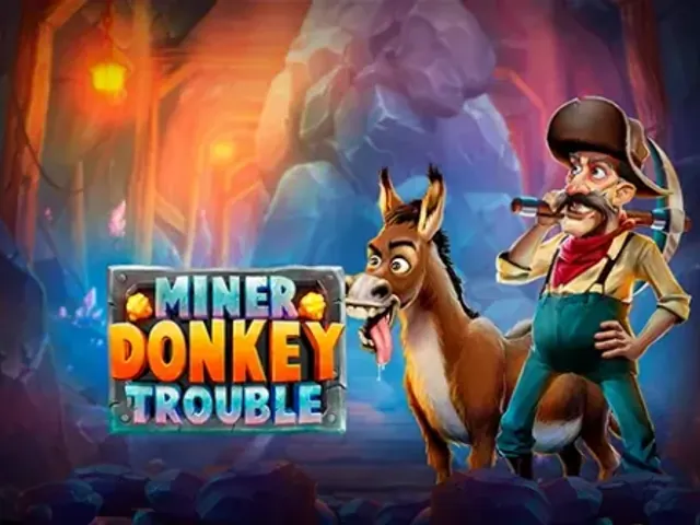 Miner Donkey Trouble slot oyunu