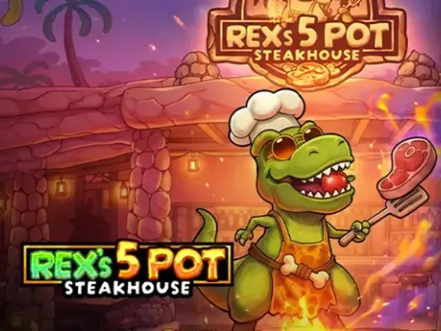 Rex's 5 Pot Steakhouse slot oyunu