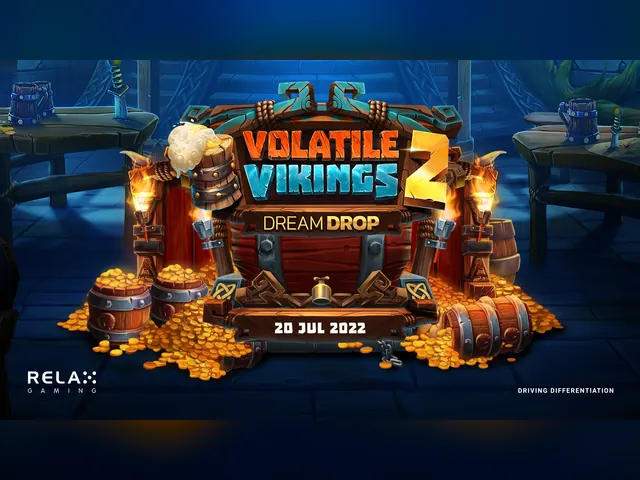 Volatile Vikings 2 Dream Drop slot oyunu