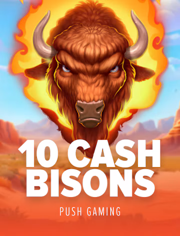 10 Cash Bisons slot oyunu