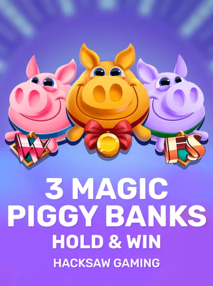 3 Magic Piggy Banks Hold & Win slot oyunu