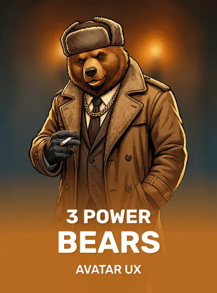 3 Power Bears slot oyunu