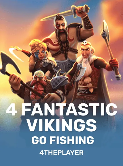4 Fantastic Vikings Go Fishing slot oyunu
