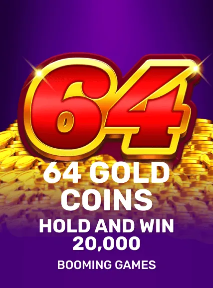 64 Gold Coins Hold and Win 20,000 slot oyunu