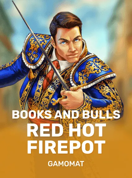 Books & Bulls Red Hot Firepot slot oyunu