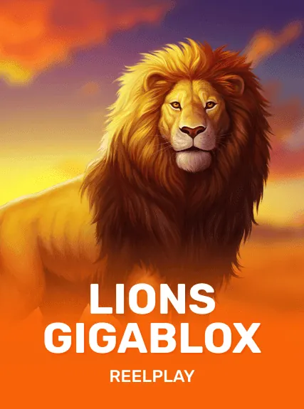 Lions GigaBlox slot oyunu